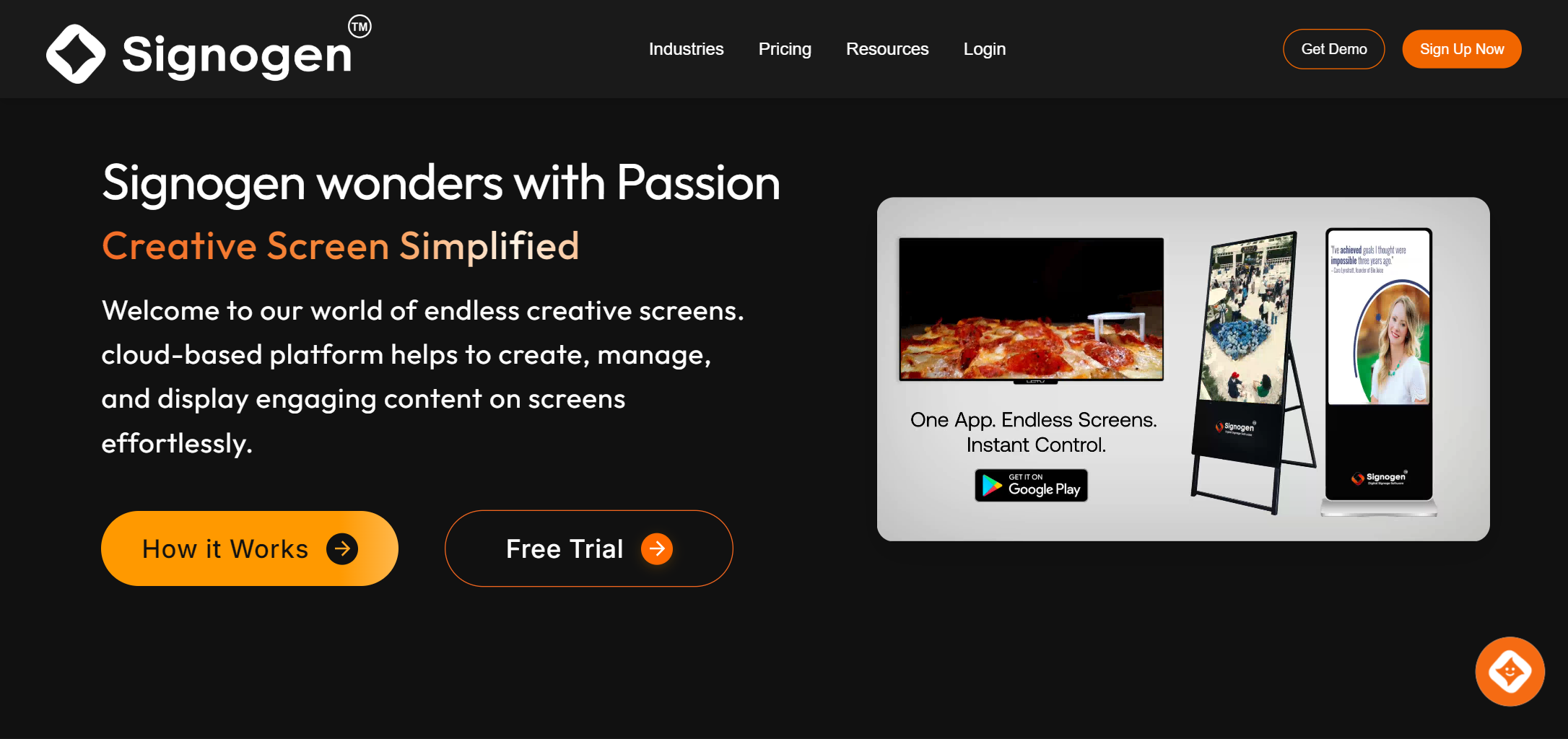 Signogen - Digital Signage SaaS Platform